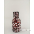 μοτίβα λεοπάρδαλης διακοσμητικά βάζο Jardiniere Glass Vase